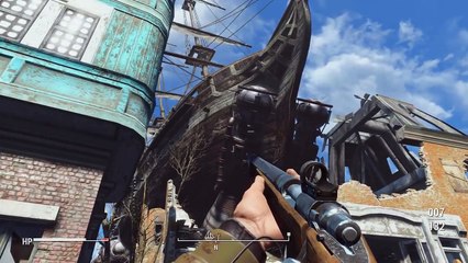 Fallout 4 Funny Adventures Ep. 1 - Raider Bases and the U.S.S. Constitution! (FO4 Funny Moments)
