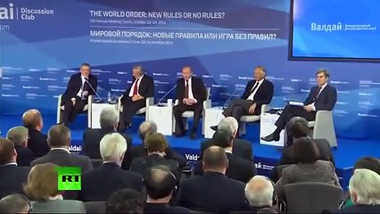 Putin'den gerçek 'one minute' şov