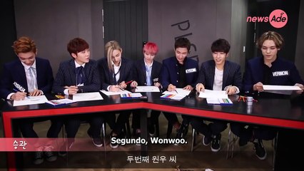 04.10.15 - Seventeen desenhando para a NewsAde [Legendado PT-BR]