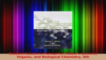 Read  Student Solutions Manual for Stokers General Organic and Biological Chemistry 5th Ebook Free