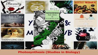Read  Photosynthesis Studies in Biology Ebook Free