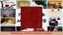 1979 Book of Common Prayer Red Vivella by Church Publishing 1979 Imitation Leather Read Online