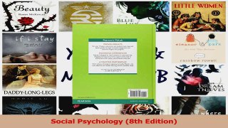 PDF Download  Social Psychology 8th Edition Read Full Ebook