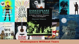 Read  Shakespeare Without Tears EBooks Online