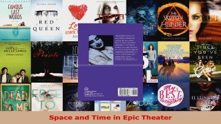 Read  Space and Time in Epic Theater Ebook Free