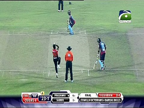 Comilla Victorians claimed the BPL title after beating Barisal Bulls by 3 wickets in 3RD Edition