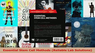Read  Essential Stem Cell Methods Reliable Lab Solutions Ebook Free