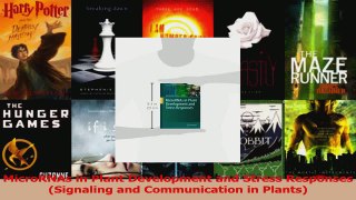 Read  MicroRNAs in Plant Development and Stress Responses Signaling and Communication in Ebook Free
