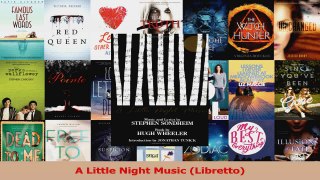 Download  A Little Night Music Libretto PDF Online