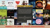 Read  Psalms 172 Kidner Classic Commentaries Ebook Free