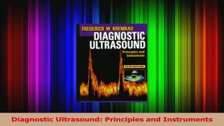 Diagnostic Ultrasound Principles and Instruments PDF