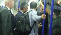 لندن کی ٹرین میں اس انگریز لڑکی کو تنگ کرنے پر دیکھیں ایک مسلمان مرد نے کیسی دھلائی کر دی