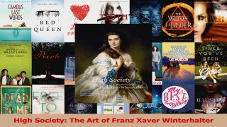 PDF Download  High Society The Art of Franz Xaver Winterhalter Read Online