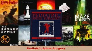 PDF Download  Pediatric Spine Surgery PDF Online