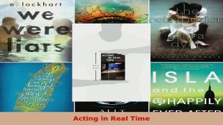 Read  Acting in Real Time EBooks Online