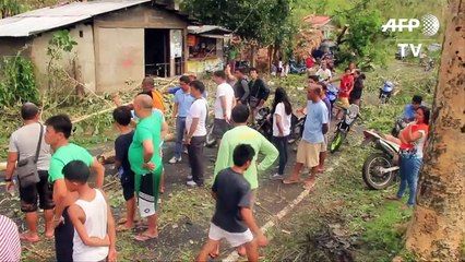 Typhoon kills 4 in Philippines, cuts power ahead of Christmas