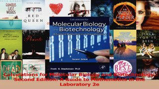 Read  Calculations for Molecular Biology and Biotechnology Second Edition A Guide to Ebook Free