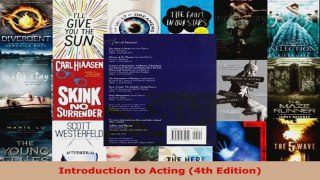 Read  Introduction to Acting 4th Edition EBooks Online