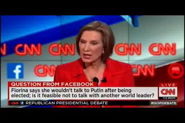 Teenage girl busts Carly Fiorina about refusing to speak to Putin