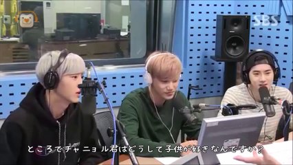 [日本語字幕] 150615 ラジオ - 将来の自分の子供について