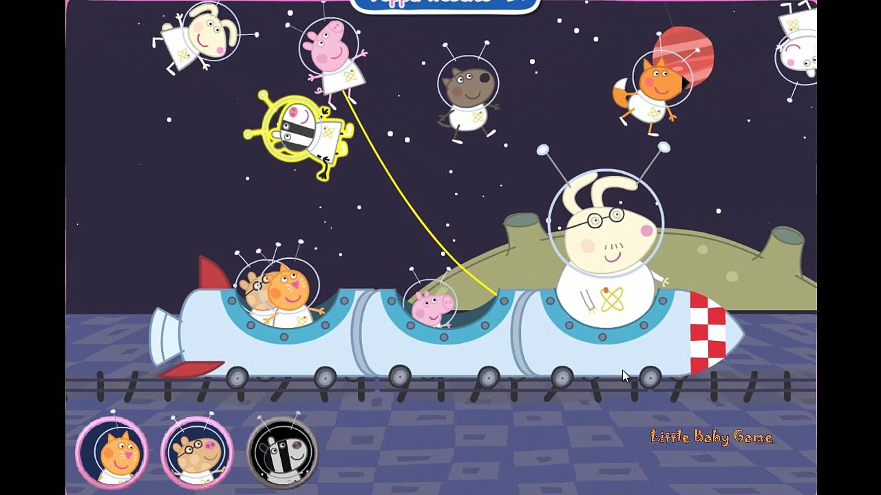 Peppa Pig - Peppa Pig Space Game on Nickjr - Best Baby Game Movies HD
