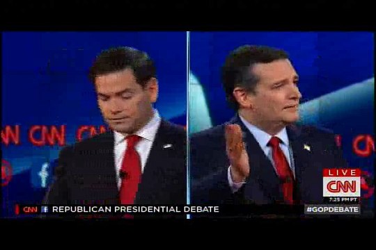 Cruz and Rubio foodfight about immigration, Fiorina gets shut out