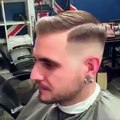 Skin fade with comb over