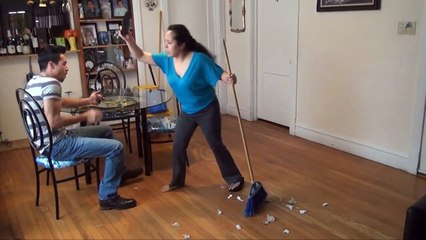 Mexican mom and her chancla