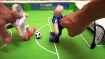 アンパンマンおもちゃ 人形指サッカー！Soccer with Anpanman finger puppets! 호빵맨 장난감