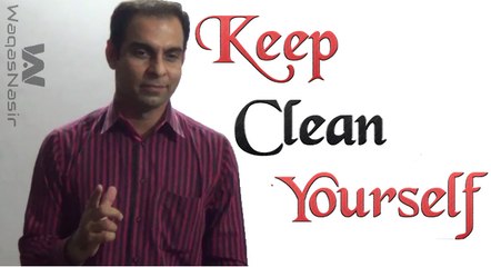 Keep Clean Yourself | Qasim Ali Shah | UrduHindi | WaqasNasir