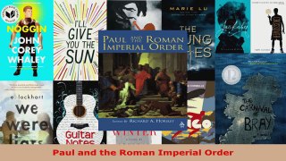 Read  Paul and the Roman Imperial Order EBooks Online