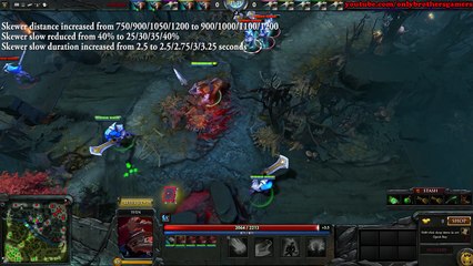 Dota 2 - Patch 6.86 Aghanim's Scepter Added in MAGNUS!