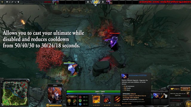 Dota 2 - Patch 6.86 Aghanim's Scepter Added in URSA!