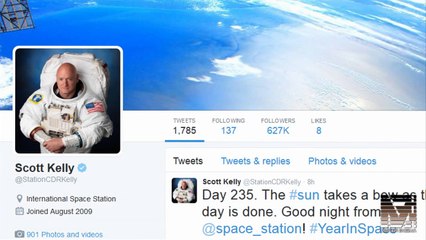 UFO News: Astronaut Scott Kelly Tweets Photo Of UFO From The International Space Station. -UFO-