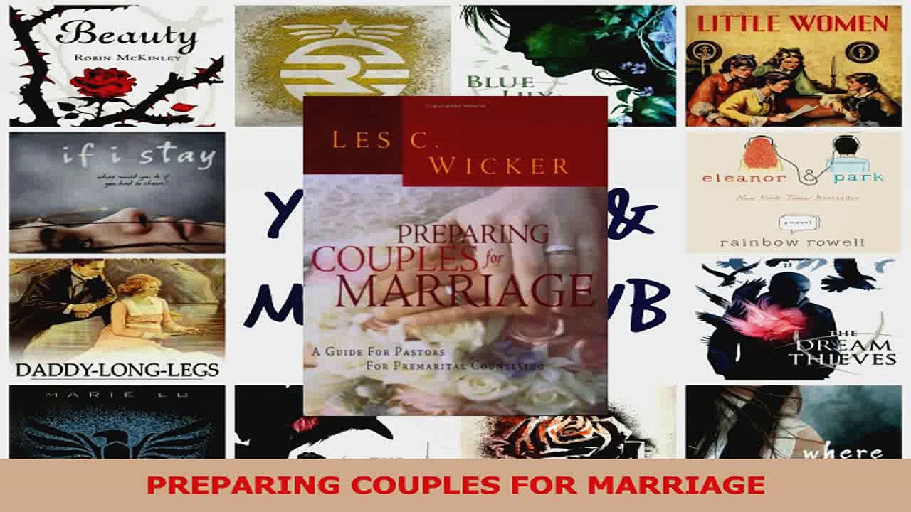 PREPARING COUPLES FOR MARRIAGE Download