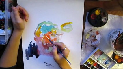 An Artist And Her Three-Year-Old Daughter Team Up To Create Spectacular Paintings
