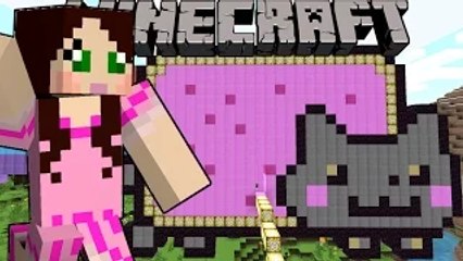 PopularMMOs Minecraft: THE EPIC NYAN CAT! - Pat and Jen Custom Map [6] GamingWithJen