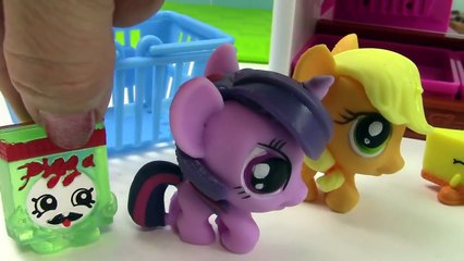 MLP Fashems Shopkins My Little Pony SPIDER RIDER Twilight Sparkle AppleJack Halloween