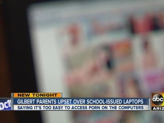 Gilbert parents upset over school-issued laptops