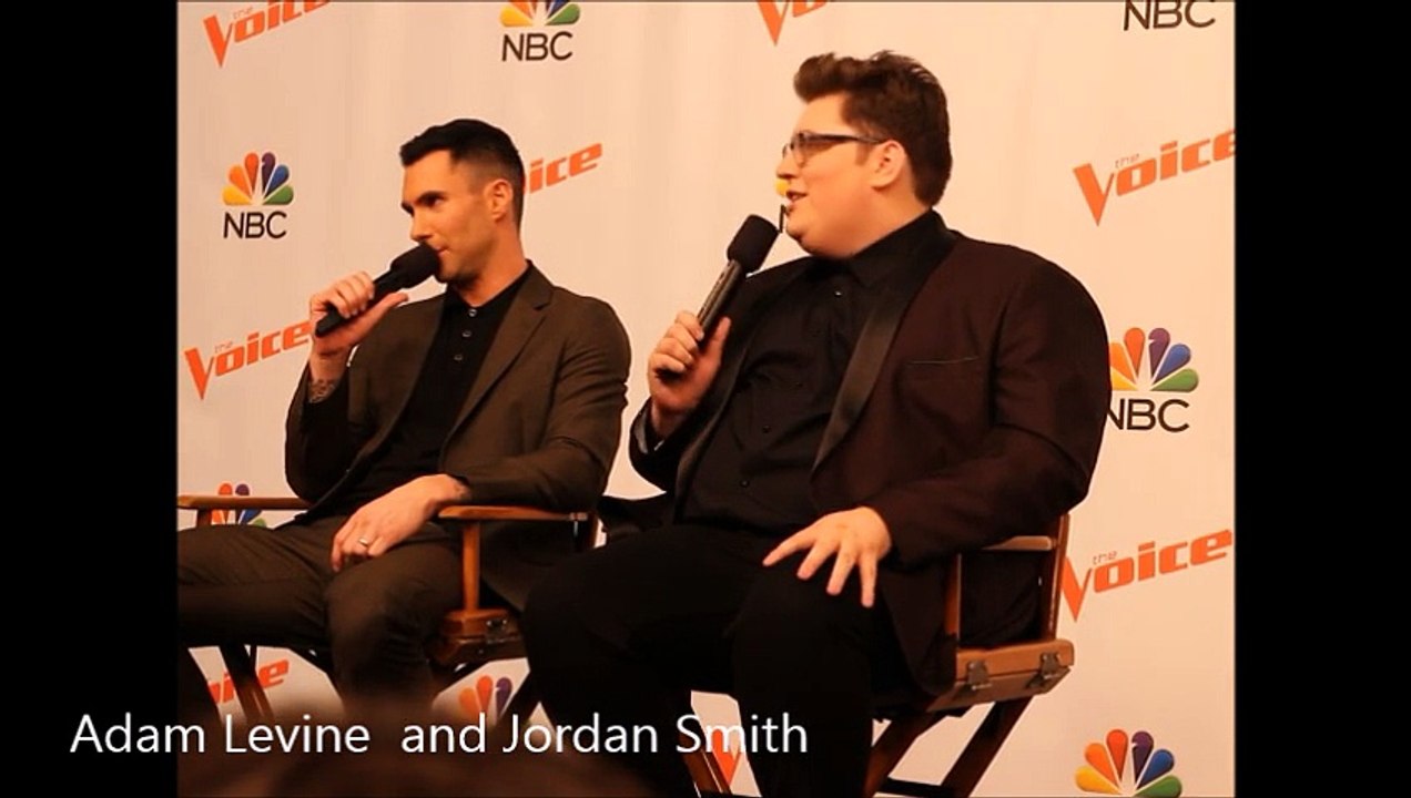 Adam Levine and Jordan Smith - The Voice Season 9 Winners Press Conference  - video Dailymotion