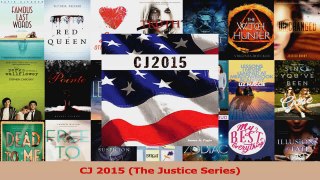 PDF Download  CJ 2015 The Justice Series PDF Online