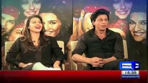 Vasay Chaudhary With Shahrukh Khan And Kajol in Mazaq Raat Promo