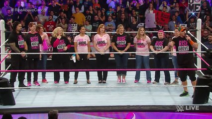 WWE and Susan G. Komen continue the fight against breast cancer: Raw, Oct. 5, 2015