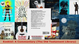 Read  Ezekiel A Commentary The Old Testament Library Ebook Free