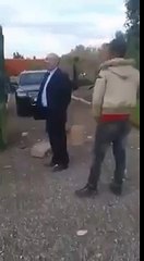 برلماني فوق القانون بمدينة سطات يصفع مواطن ويسب ويشتم وهو عارف كاين من يصوره