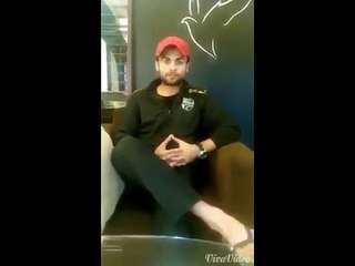 Ahmad Shahzad From Dhaka Airport Tribute To Martyrs of APS