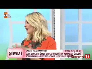 Esra Erol'un bebeğini kucakladığı ilk saniyele