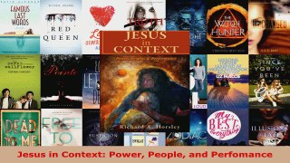 Read  Jesus in Context Power People and Perfomance EBooks Online