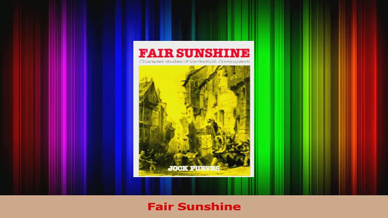 Fair Sunshine Read Online
