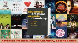 PDF Download  Advanced Practical Organic Chemistry Second Edition Read Online
